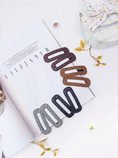 Set De Broches Para Cabello En Diferentes Colores Perfectos Para Uso Diario, Accesorios Para Mujer Super Cómodos Y Casuales Para Combinar Con Cualquier Estilo, Pasadores Para Cabello Con Buen Agarre Y Practicos.