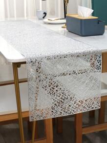 1 Pc Table Runner, PVC Table Runner Centerpieces Cloth  Table Runner, Bridal Birthday Party Table Decor Cloth For,Wedding,Camping, Festival Table Runner For Spring Home Decor - Multicolor - View 10
