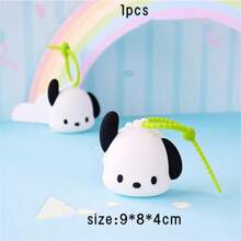 Sanrio 1Pc Cute Coin Purse Wallet Kawaii Cartoon Anime Key Pouch For Travel Storage Bag,Makeup Bag,Cosmetic Bag,Vacation Organizer,Large Capacity Makeup Organizer Makeup Case, For Lipstick, Brush, Skincare, Mobile Phone, Coin, Small Items, For Home,Gift,Vacation And Festival Halloween Christmas Multifunctional Use