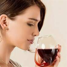 2 件吸血鬼玻璃套装 300 毫升玻璃杯带饮水管吸管创意玻璃醒酒杯香槟果汁杯家庭酒吧派对俱乐部玻璃器皿酒具工具 - 300ML - 查看 6