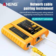 ANENG ANENG M469D Cable Lan Tester Network Cable Tester RJ45 RJ11 RJ12 CAT5 UTP LAN Cable Tester Networking Tool Network Repair