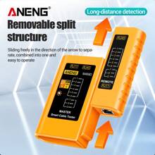 ANENG ANENG M469D Cable Lan Tester Network Cable Tester RJ45 RJ11 RJ12 CAT5 UTP LAN Cable Tester Networking Tool Network Repair