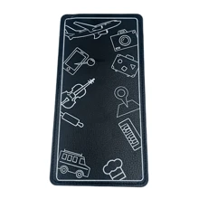 柔軟皮革手機架和平板支架，適用於旅行和家居使用 - 必備飛機旅行配件和時尚小玩具 - 彩色 - 查看 4