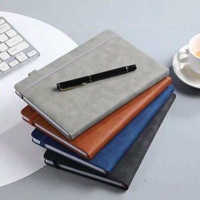 Lined Journal Notebook For Women Men,200 Pages A5 Hardcover Leather Journals For Writing,Travel,Business,Work & School,College Ruled Notebooks For Note Taking, Diary Notepad 5.7"*8.4"