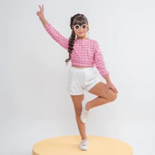 Young Girls Sets - 粉色 - 查看 10