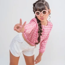 Young Girls Sets - 粉色 - 查看 4