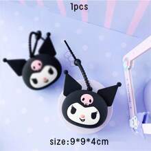 Sanrio 1Pc Cute Coin Purse Wallet Kawaii Cartoon Anime Key Pouch For Travel Storage Bag,Makeup Bag,Cosmetic Bag,Vacation Organizer,Large Capacity Makeup Organizer Makeup Case, For Lipstick, Brush, Skincare, Mobile Phone, Coin, Small Items, For Home,Gift,Vacation And Festival Halloween Christmas Multifunctional Use