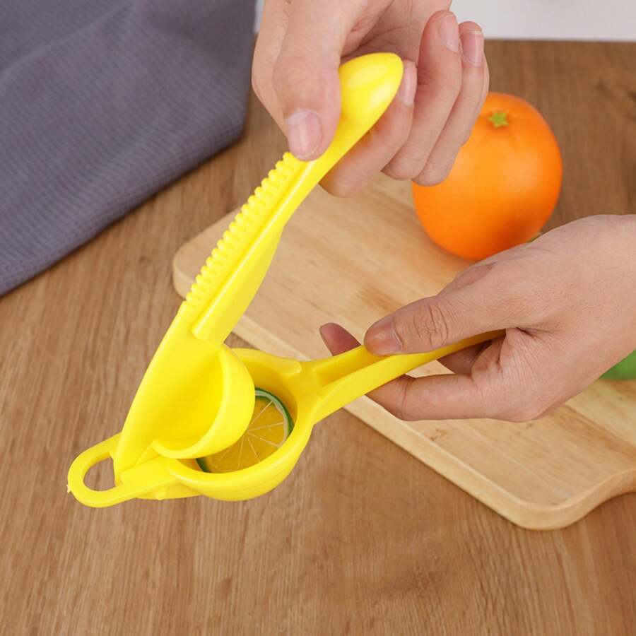 1pc Manual Lemon Squeezer, Kitchen Restaurant Tool, Manual Juice