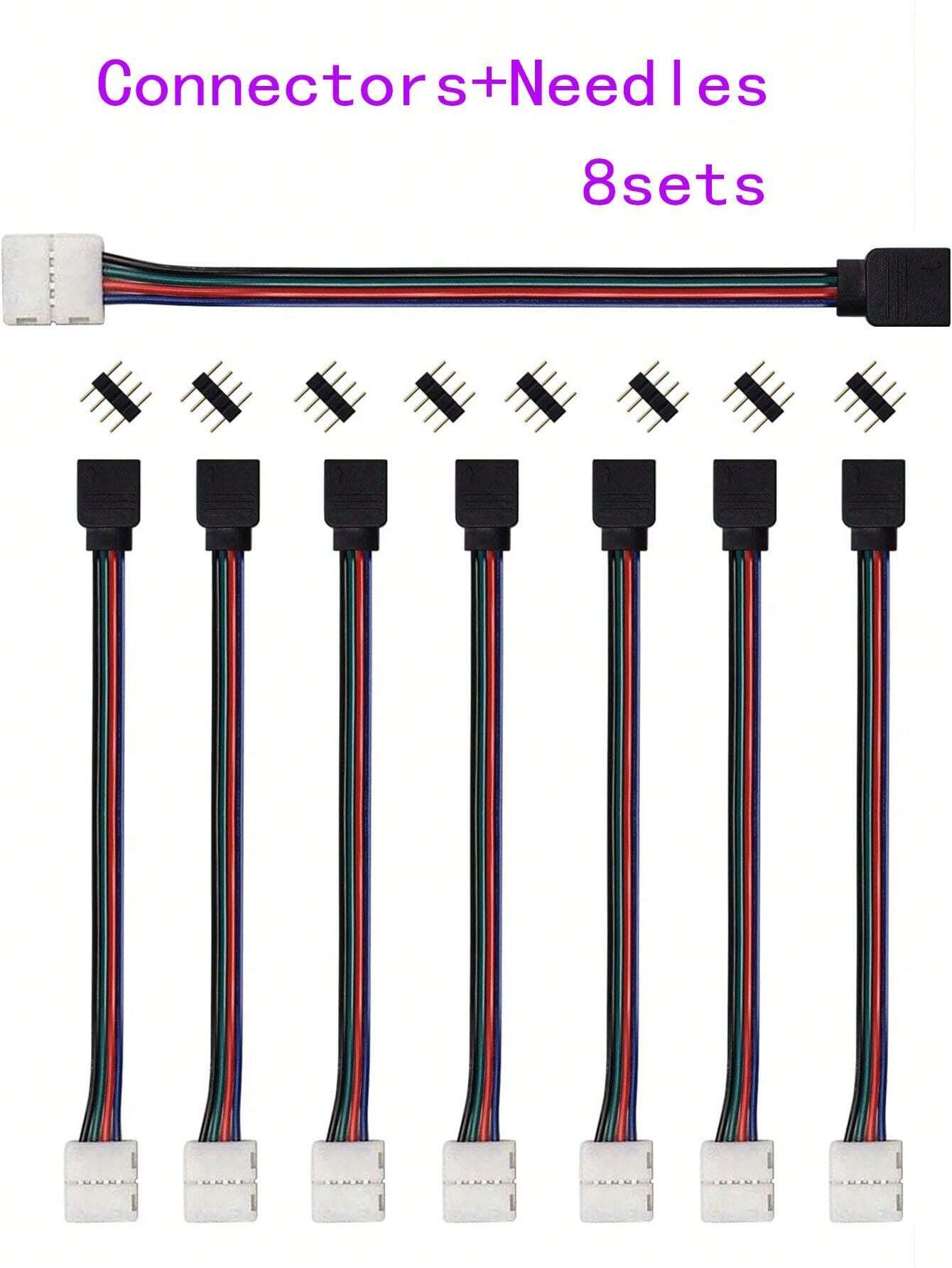 Cavo Prolunga RGB 30m 22AWG - Per Strisce LED 5050/3528, 12/24V, 4 Pin - Foto 8