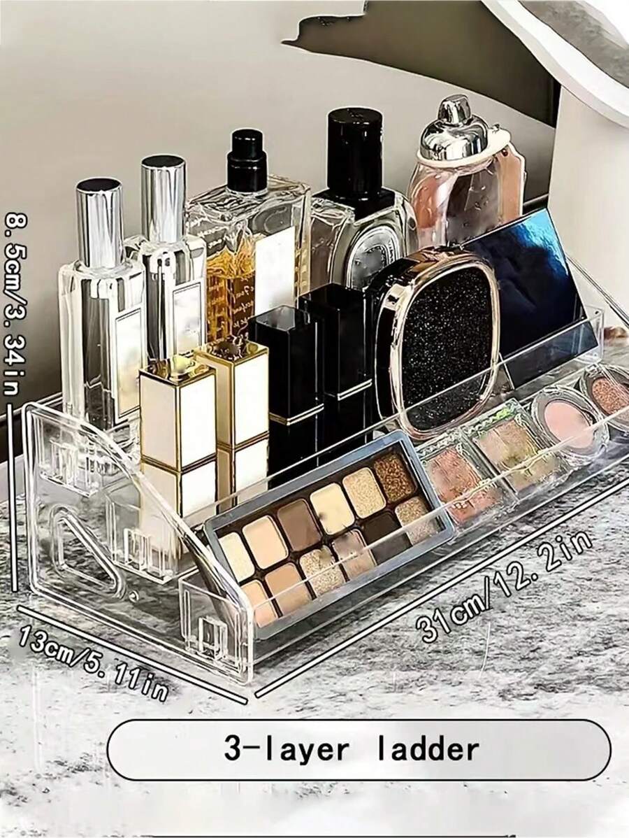 3/7 Tiers Makeup Organizer, Cosmetics Storage Rack, MultiLayer Stair