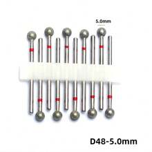 10入組鑽石指甲鑽頭套裝電動銑削器套件修甲鑽頭修腳鑽頭膠油工具美甲配件 - 彩色 - 查看 21