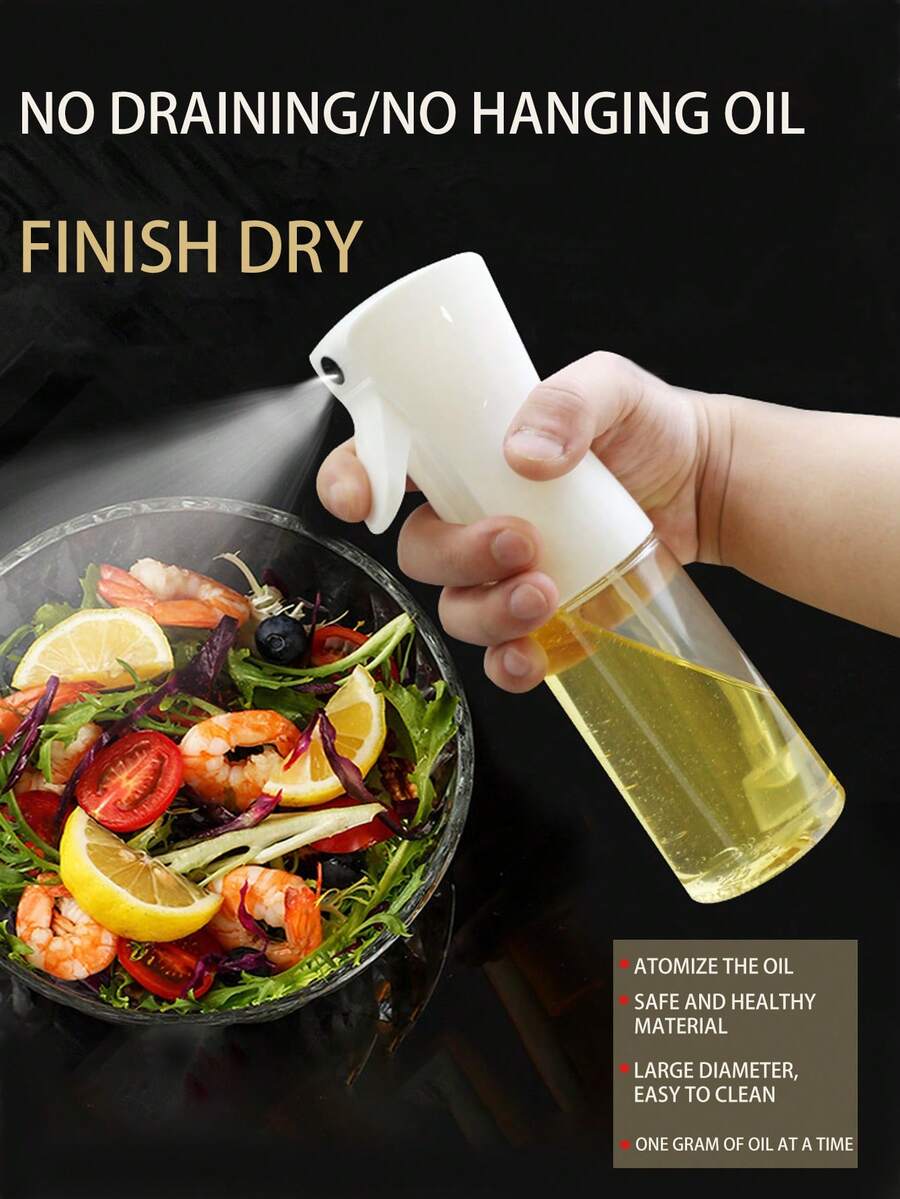 Oil Pot Glass Oil Spray Bottle Kitchen Household Oil Spray Can Oil ...