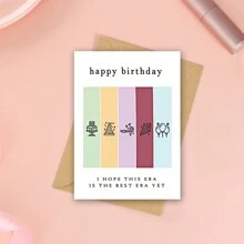 Funny Birthday Cards, Birthday Times Cards - Swiftie Birthday Cards, Birthday Gifts, Cards With Envelopes - White - View 8
