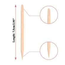 10/20/50/100/200/380/500/970 Pcs 75mm Orange Wood Nail Sticks Double Sided Multi Functional Cuticle Pusher, Manicure Pedicure Tool,Nail Supplies,Nail Tools,Nail Art Tools,Back To School,Nails,Nail Tools For Press On Nails
