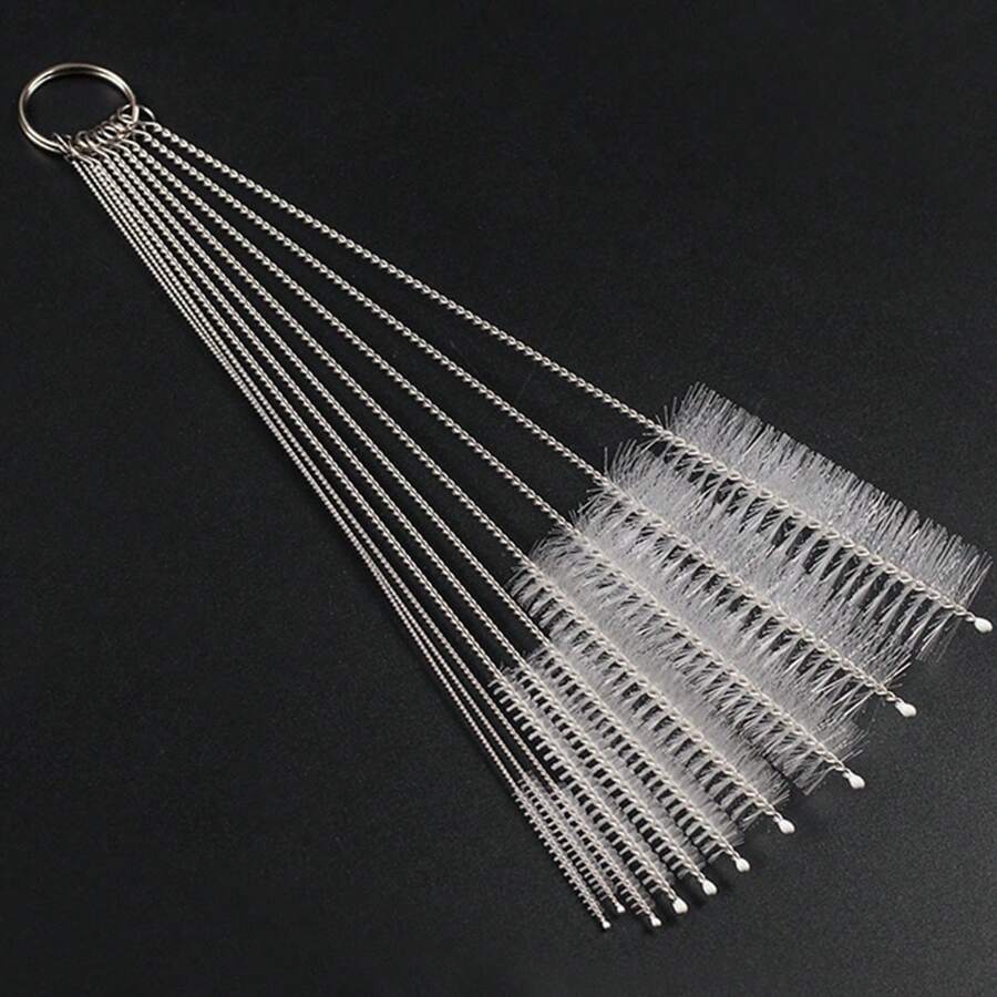 10pcs Industrial Pipe Cleaning Brushes For Easily Removing Dirt Inside