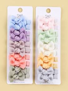 20pcs Multi-Color Baby Hair Clips Hair Accessories Without Damaging Skin Love Valentine
