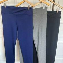 Plus Size Pants - 黑色 - 查看 2