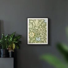 Ready To Hang Vintage Abstract Print XXX -Framed Print Comes With 8x10 Solid Wood Walnut Frame-Vintage Décor-Home Décor-Wall Art-Décor-Framed Art-Picture Frame-Posters - 烏木 - 查看 5