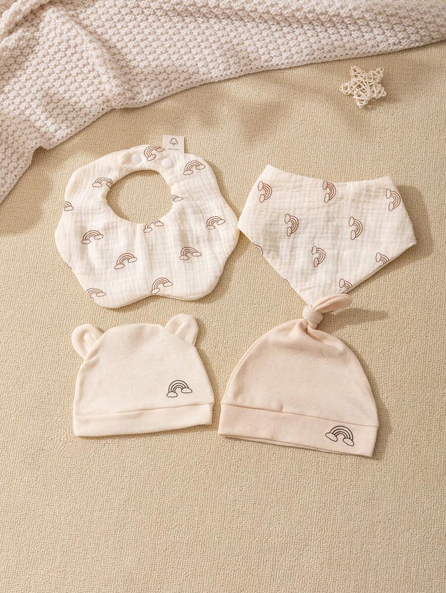 4delige set voor pasgeboren baby