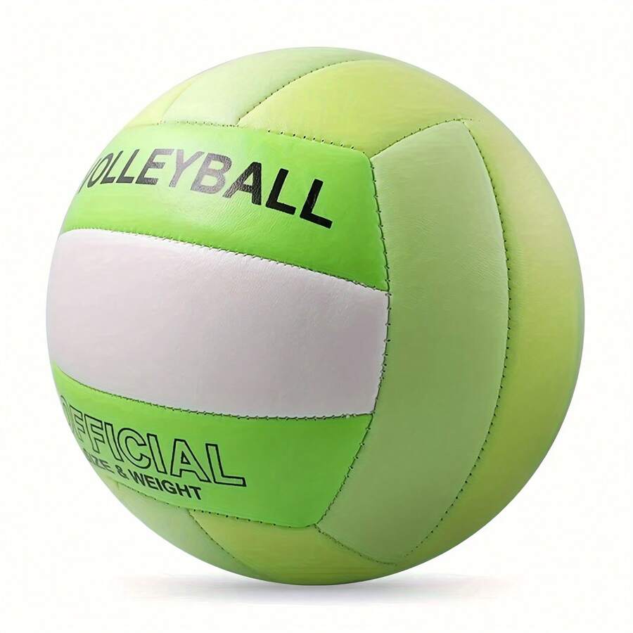PVC Machine Sewing Volleyball, Size 5, Soft Outdoor Beach Volleyball