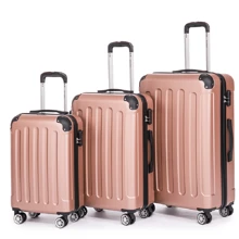 20+24+28 Zoll Gepäckset, 3-teilig, Einschließlich 20 Zoll Tragbarem Handgepäck, 28 Zoll Großem Check-in-gepäck, 24 Zoll Rollgepäck, Spinner-koffer Aus Abs-hartschale Und Ausgestattet Mit Zahlenschlössern. Robuster Handgepäckkoffer, Handgepäck, Reise, Ausflug, Urlaub, Schule, Flitterwochen, Ferien, Studium Im Ausland, Abschlussfeier, Urlaubsutensilien, Reisezubehör, Ideale Wahl Für Geschenke, Männer, Frauen, Jungen, Mädchen, Studenten, Paar