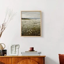 Ready To Hang Vintage Landscape XXXII -Framed Print Comes With 8x10 Solid Wood Walnut Frame-Vintage Décor-Home Décor-Wall Art-Décor-Framed Art-Picture Frame-Posters - 自然的 - 查看 4
