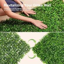 1 Pc, Simulated Milanese Grass, Artificial Plant Grass Wall, Background Wall, Suitable For Bedroom Home Decoration, Indoor And Outdoor Lawn Decoration, Party And Wedding Decoration