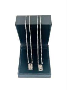 Men's Pendant Necklaces - Bạc - Xem 6