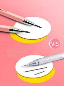 1-delige set van 3 automatische 2.0-potloden met ingebouwde puntenslijper, wordt geleverd met 5 dozen met vullingen die compatibel zijn met de potloden