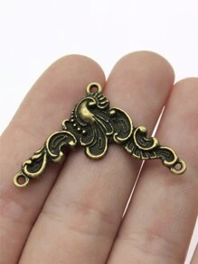 4pcs 20x42mm(0.79x1.65inch) Lucky Connector Charms Pendant For Bracelet Necklace Earrings Jewelry Making Jewelry Crafts Accessories - Xiangyun Connector - View 8