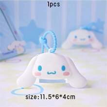 Sanrio 1Pc Cute Coin Purse Wallet Kawaii Cartoon Anime Key Pouch For Travel Storage Bag,Makeup Bag,Cosmetic Bag,Vacation Organizer,Large Capacity Makeup Organizer Makeup Case, For Lipstick, Brush, Skincare, Mobile Phone, Coin, Small Items, For Home,Gift,Vacation And Festival Halloween Christmas Multifunctional Use