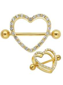 Women Nipple Ring - Vàng - Xem 1