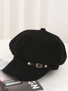 One English Style Women Beret Cap Newsboy Cap Painter Cap Octagonal Cap, Suitable For Spring And Autumn Seasons. - Multicolor - View 5