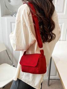 1Pc Fashionable Mini Shoulder Bag, Lightweight Nylon Crossbody Bag, Women's Casual Outdoor Bag, Stylish Nylon Mini Shoulder Bag For Women Perfect For Daily And Casual Use