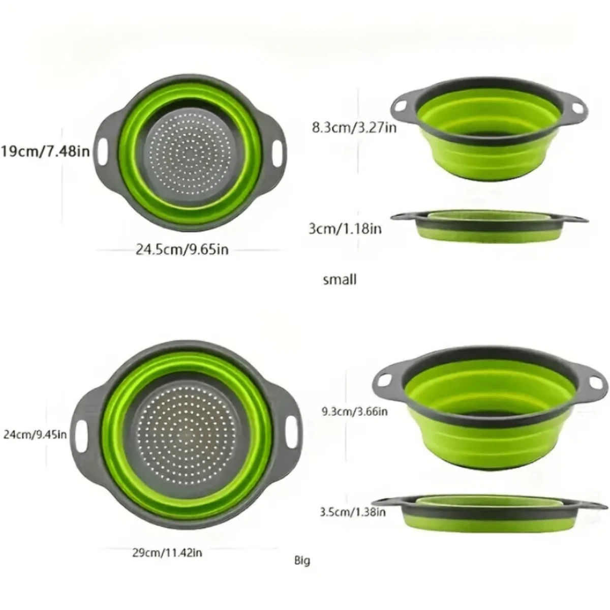 2x Faltbare Silikon Wasserbecher - Praktische Pinselbecher Für Künstler