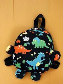Cartoon Dinosaur Mini Backpack, Cute Backpack, Fun Shoulder Bag, Travel And Outdoor Backpack, Travel Bag - Multicolor - View 1