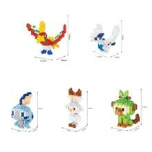 A Set Of ABS Rhinestone Building Blocks Animal Series, Perfect For DIY Assembly And Decoration, Also A Great Gift For Birthday, Teacher Day, New Year, And Other Festivals. These Interesting Pet And Small Challenge Building Blocks Can Enhance Hand-Eye Coordination, Concentration, Patience, And Practical Skills. They Can Also Be Used As Creative Home Decoration, Birthday Present, And Festival Gifts For Valentine Day, Easter, Mother Day, Father Day, Christmas, Etc. Ideal For Adults And Children! Room Decoration