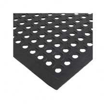Bar Kitchen Industrial Multi-Functional  Drainage Rubber Non-Slip Hexagonal Mat