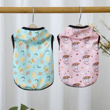 Original Cartoon Pet Clothes For Summer, Breathable Vest For Dogs And Cats, Suitable For Corgis, Teddy Bears, Etc.