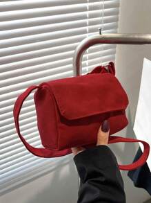 1Pc Fashionable Mini Shoulder Bag, Lightweight Nylon Crossbody Bag, Women's Casual Outdoor Bag, Stylish Nylon Mini Shoulder Bag For Women Perfect For Daily And Casual Use