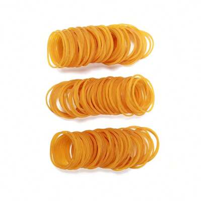 100/200/300pcs Small Rubber Band For Office Supplies School Home Elastic Band Size 25mm 1 Inch