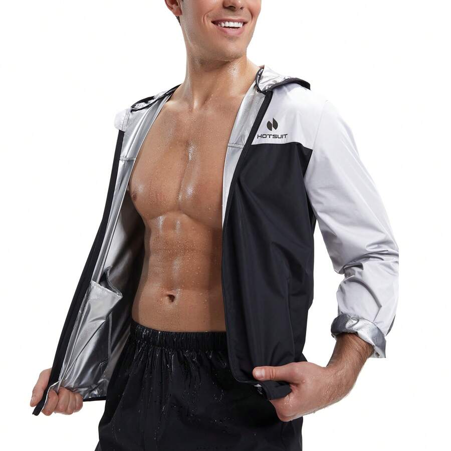 HOTSUIT Sauna Suit For Men Weight Loss Sweat Suits Gym Workout Exercise