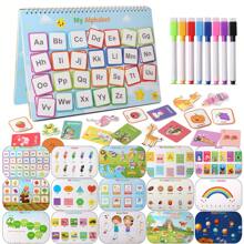 Montessori Busy Book For Toddlers, Suitable For Ages 1-3 And 2-4, Includes 30 Themed Coloring Books, Sensory Learning Toys, Educational Christmas/Birthday Gift For Boys And Girls - Multicolor - View 1