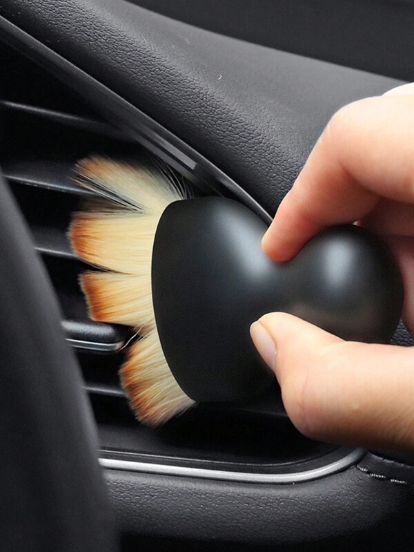 Car Interior Cleaning Brush, Short Plush Brush For Cleaning Inside Gaps And Air Vents Of Automobiles