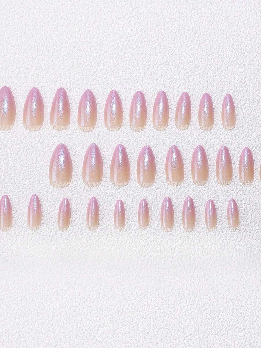 30pcs Long Sharp Japanese Style Naked Gradient Sweet Potato Purple