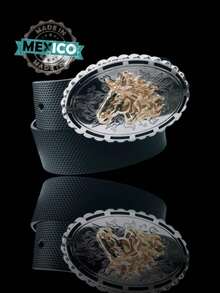 Cowboy Belt With Buckle Various Unisex Models - 馬 - 查看 2