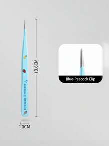 1 Pc Lash Tweezers Eyelash Extension Tweezers, Stainless Steel Straight Tip Tweezers Curved Tip Tweezers Individual Volume Eyelash Tweezers Isolation Tweezers False Lash Application Tools