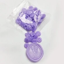 Environ 50 pièces de perles de cire nacrées de couleur mélangée pour sceaux de cire, bâtons de cire à cacheter - Multicolore - Voir 17