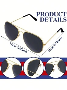 5 Stücke Zubehör für Flugbegleiter Kostüm, Stewardess Outfit, Flugbegleiter Hut, Flugzeug Brosche, Sonnenbrille, Schal, Handschuhe, Halloween