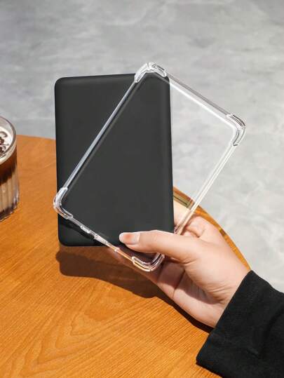 1pc Transparent Protective Case, Anti-Fall,Full Coverage Clear Case, Silicon Soft Shell, Suitable For Kindle (11th Generation) 2022 Release,Kindle Paperwhite 11th Gen 2021 Cover,Kobo Libra Colour 7 Inch,Kobo Clara Colour/BW 6 Inch, Fire HD10(2023), Fire HD8(2015/2016/2017)